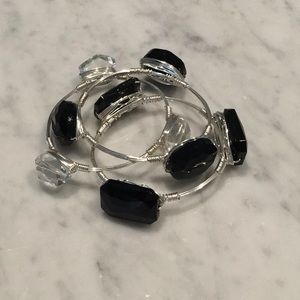 3 Gem Bangles